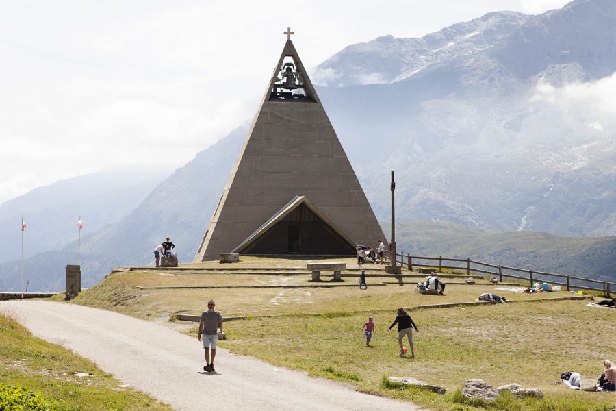 Pyramide du Mont-Cenis, construite en 1967, Val-Cenis © Clément Guillaume