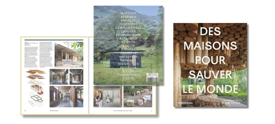 couverture du livres Des maisons pour sauver le monde